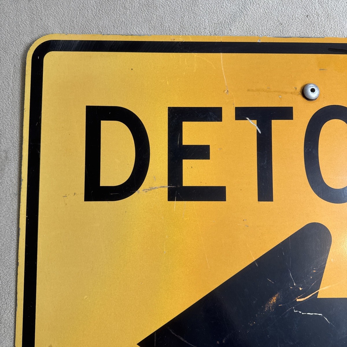 USA標識看板　DETOUR USA標識看板 DETOUR Detour Left Turn Sign - Shop Now, Ships Fast