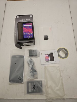 BLU Studio X8 HD - 5.0'' GSM Smartphone -White (Open Box) E5