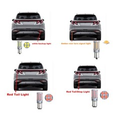 Luces de reversa LED de respaldo de señal de giro para coche Hyundai Tucson NX4 2022 2023