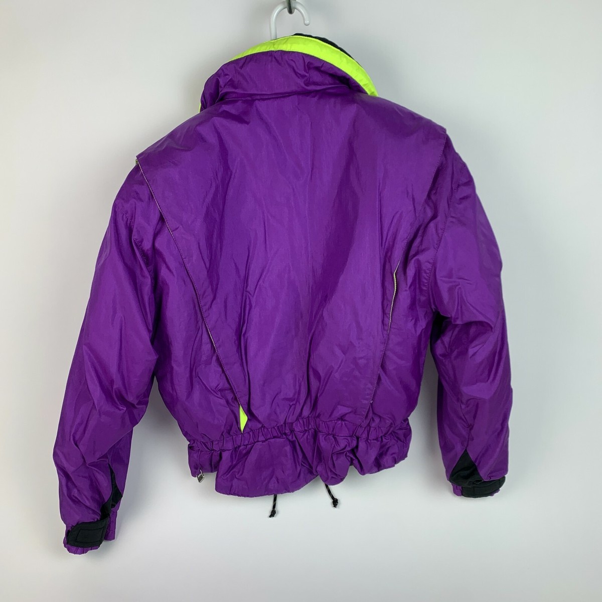Vintage 80s Mountain Goat Purple Ski Parka Coat Jacket Size Medium