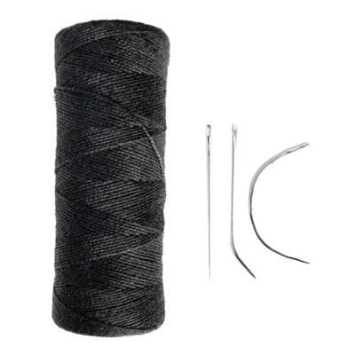 Pro Hair Track Weft Weave Nähgarn + Nadel ''J + I + C'' für Clip-In Verlängerungswerkzeug für