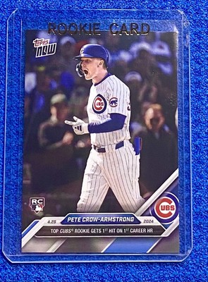 Cubs Rookie Pete Crow-Armstrong (PCA) 1st Career Hit = HR, TN#118 