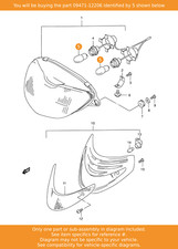 SUZUKI bulb (12v,30/30w), 09471-12206 OEM