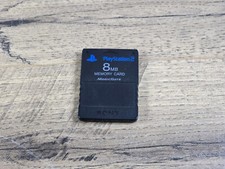 Sony PlayStation 2 Memory Card, MagicGate 8MB - Black