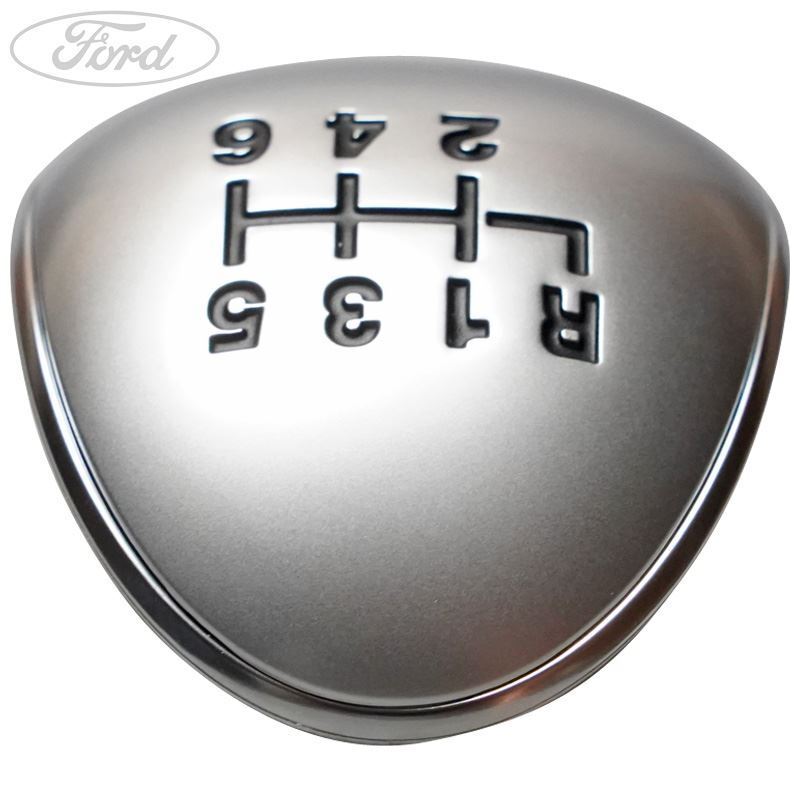 Genuine Ford Focus 2014- Silver Gear Knob Insert Cover Trim 