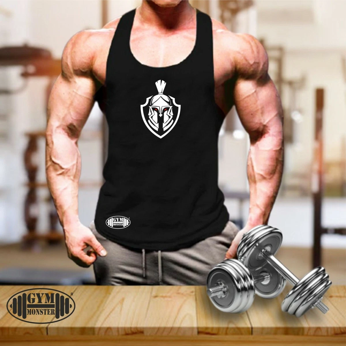 Spartan Vest Gym Clothing Bodybuilding Training Workout Exercise