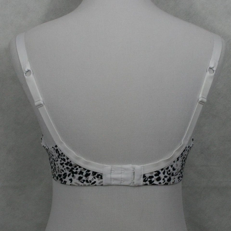 Бюстгальтер Lilyette коричневый/бежевый/белый из нейлоновой смеси с анималистическим принтом размер 36C - Изображение 3 из 4