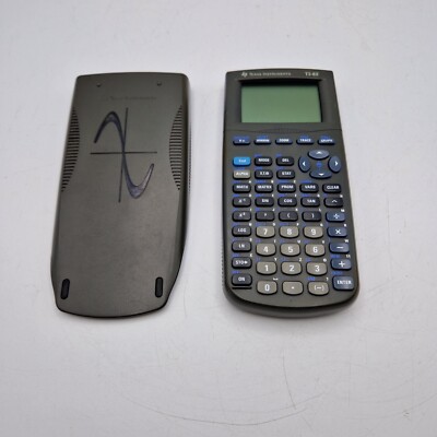Texas Instruments TI-82 graphischer Taschenrechner mit Deckel - funktioniert