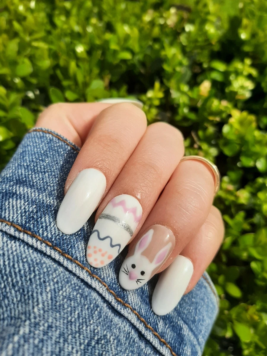 easter coffin nail designs