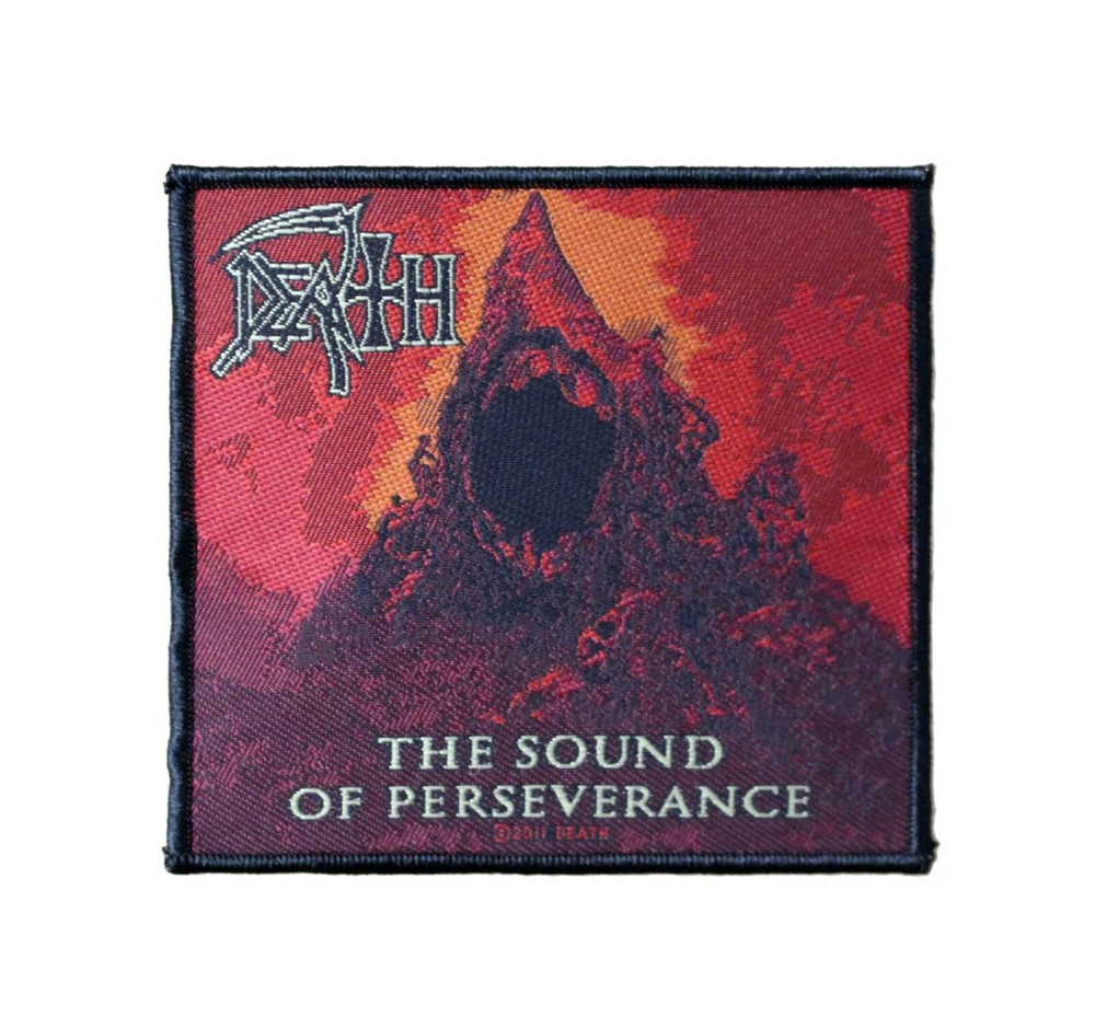 Death Sound Of Perseverance Woven Sew On Battle Jacket Patch - 093-1