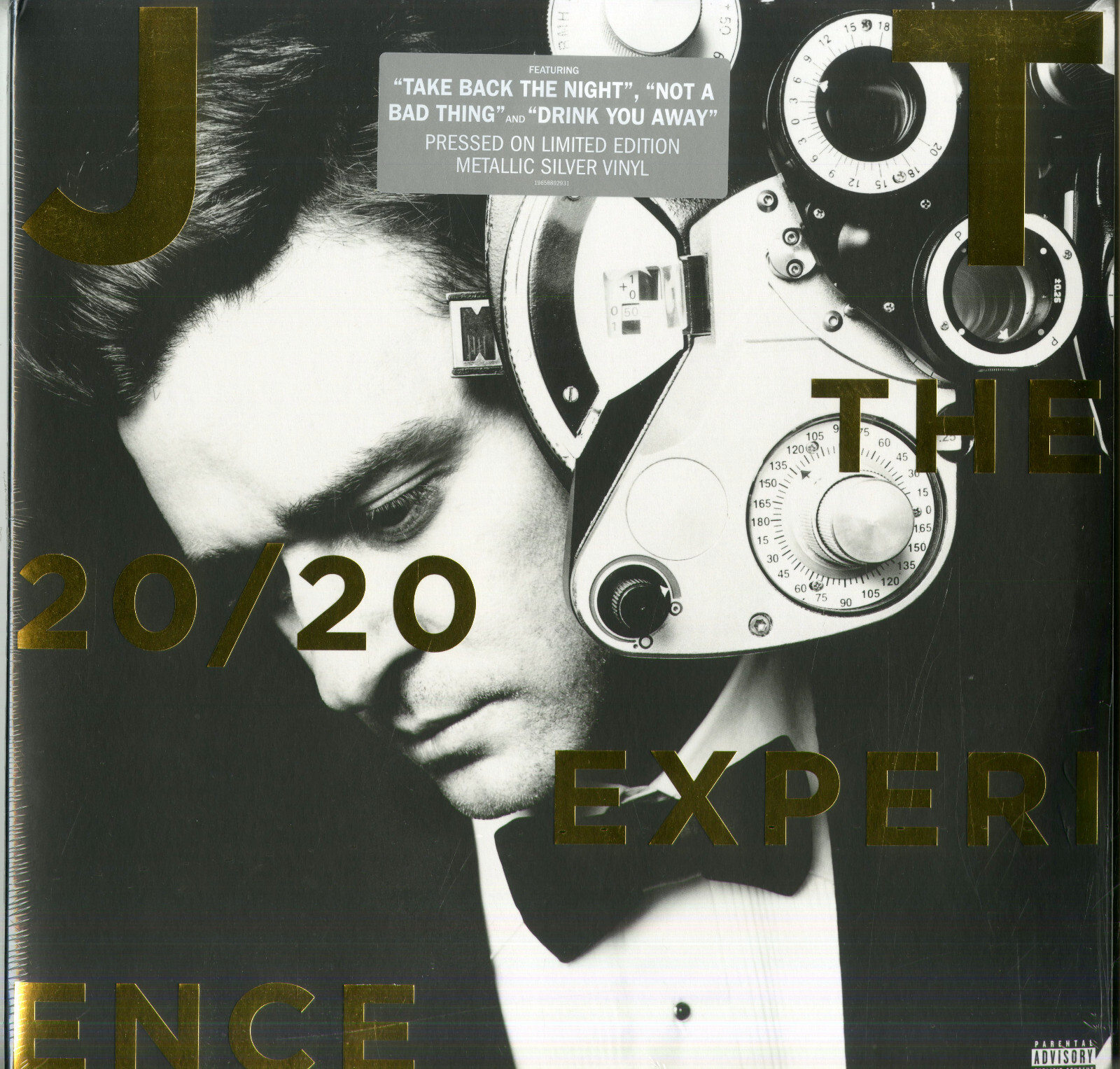 Justin Timberlake The 20/20 Experience Double Vinyl LP Colored Silver New