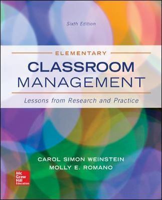 Elementary Classroom Management: Lessons from Research and Practice, Romano, Mol