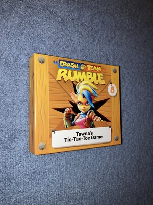 Crash Bandicoot Crash Team Rumble Tawna s Tic-Tac-Toe Game 2023 NIP Sealed Rare