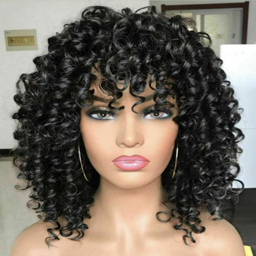 black curls wig