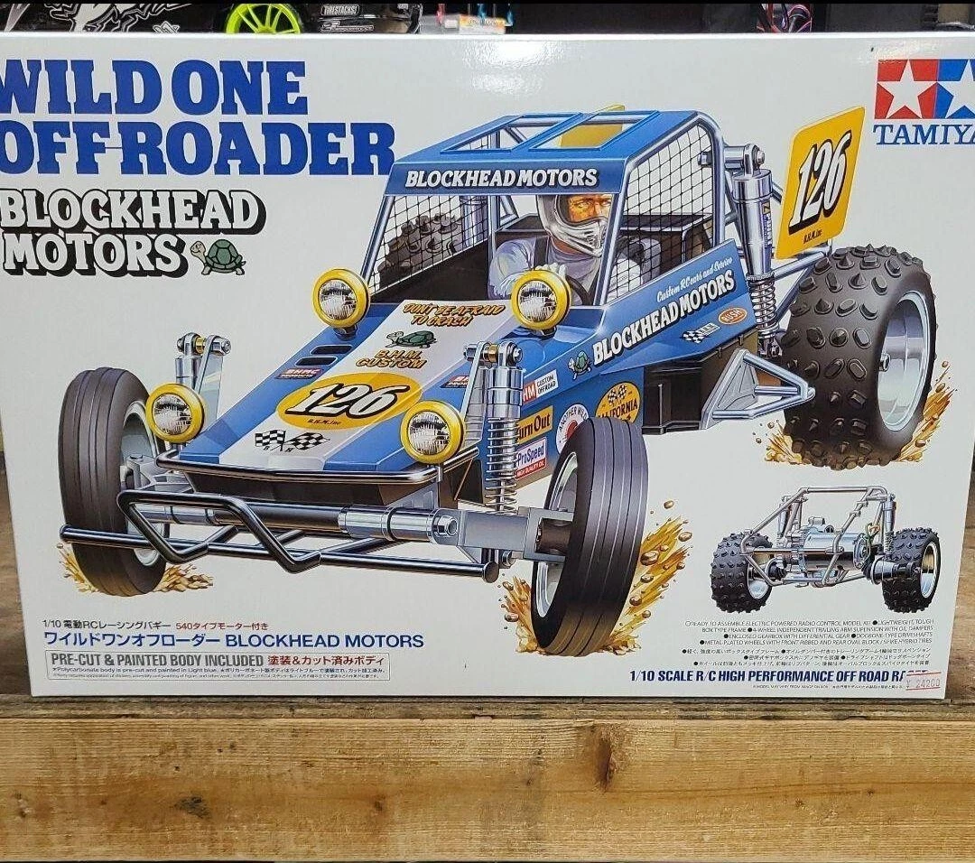 16日限定値引新品未使用　タミヤワイルドワンオフローダーブロックヘッドモータース タミヤ 1/10 ワイルドワンオフローダー blockhead motors