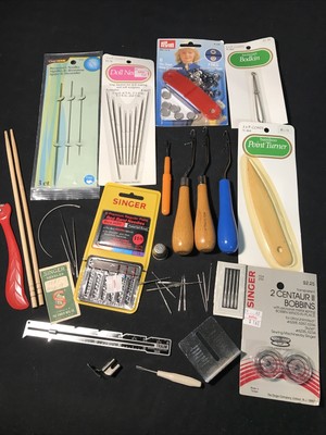 Junk Drawer Vintage Sewing Items