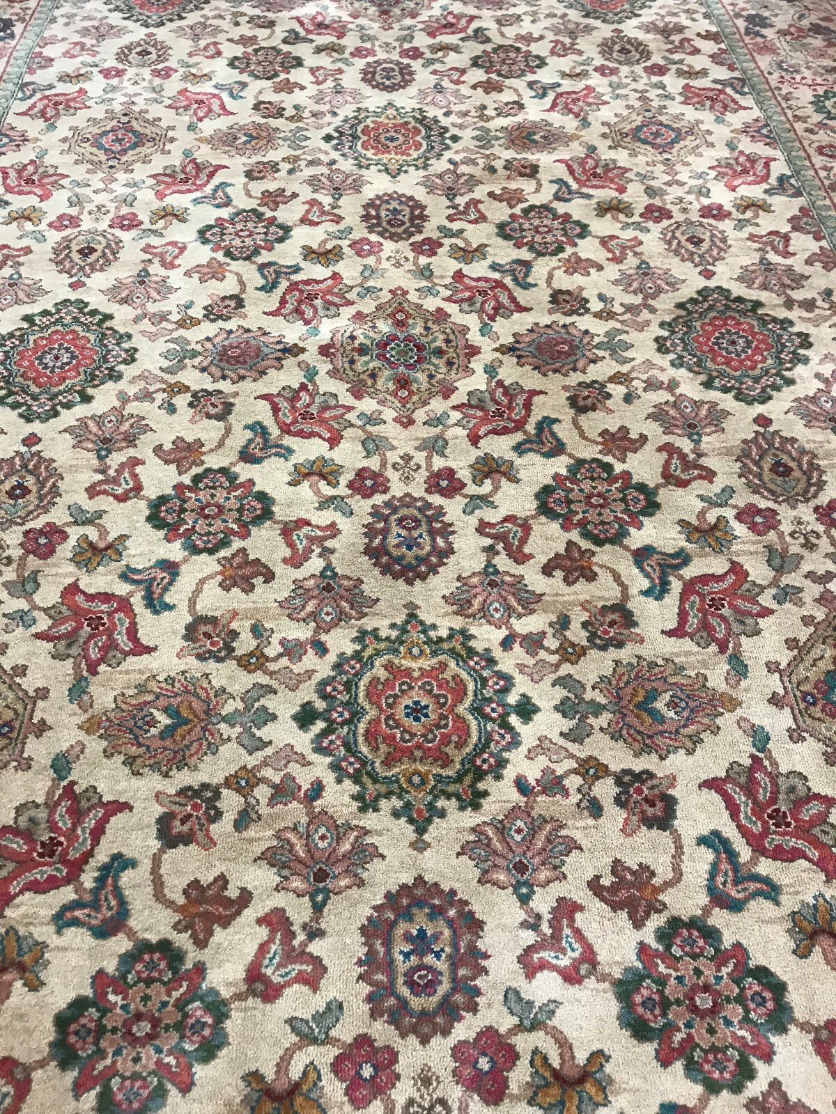 8'9" x 12'3" Karastan Sa Rouk Design Oriental Rug Samavar Made in USA eBay