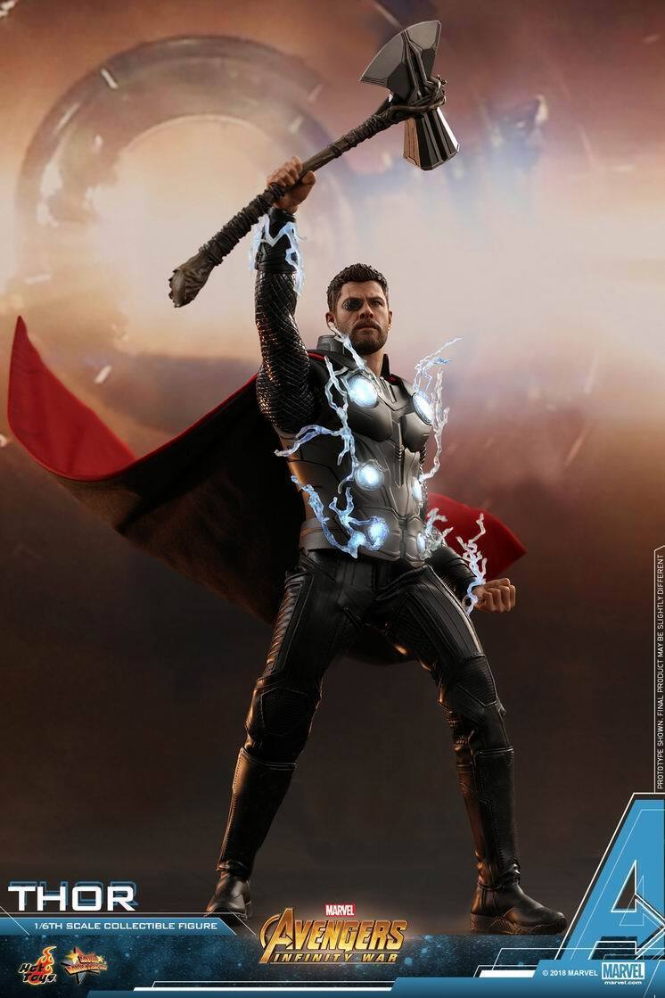 In Stock New Hot Toys MMS474 Avengers 3 Infinity War Thor 1/6