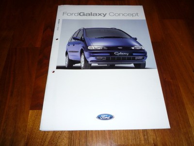 Ford Galaxy CONCEPT Prospekt 09/1999