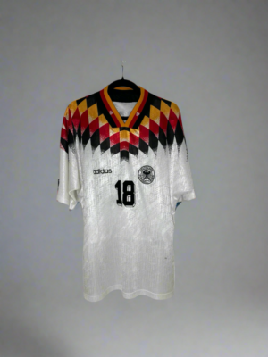Germany Klinsmann #18 - adidas - 1994/1995 - HOME Kit | eBay