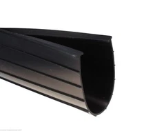 6" T-Style Garage Door Bottom Weather Seal - Heavy Duty Rubber with 5/16" T