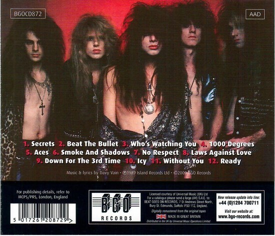 Vain - No Respect - Reissue - CD Import - Remastered - NEW