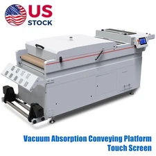 24in Auto DTF Powder Shaker&Dryer Curing Vacuum Absorption Conveying Platform