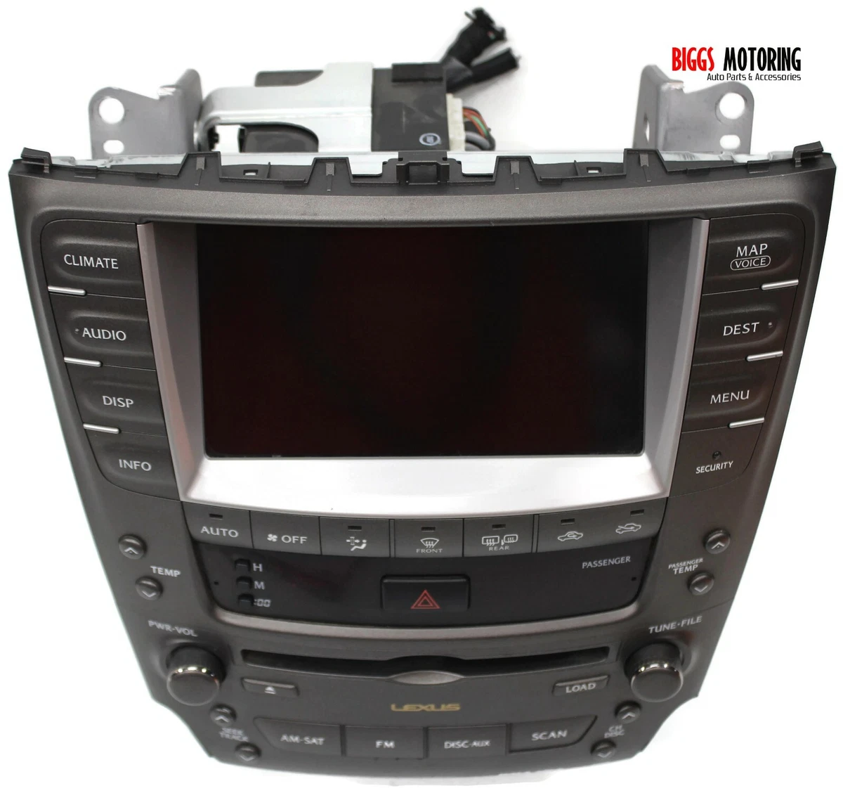 2006-2009 Lexus IS250 IS350 Navigation Radio Cd Player Display Screen 86120-5343 2006-2009 Lexus IS250 IS350 Navigation Radio Cd Player Display Screen 86120-5343