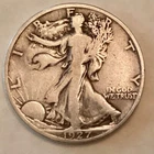 1927 S Walking Liberty Half Dollar cd -