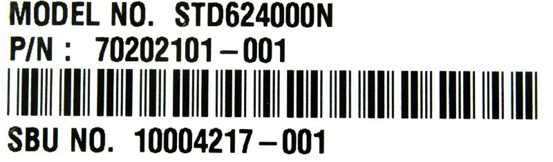 Streamer Seagate STD624000N 70202101-001 DDS-3 SCSI - Image 3 of 3