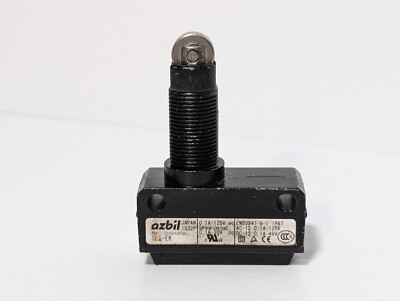 Azbil SL1-EK Limit Switch, Long Roller Plunger, SPDT, 1A, 125vac  48vdc
