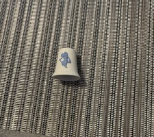 Rare Blue on White Wedgwood Jasperware DANCING HOURS THIMBLE GDC-VGC