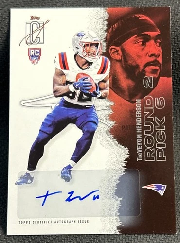 2025 Topps Signature TreVeyon Henderson Rookie Class Autographs (RAW)
