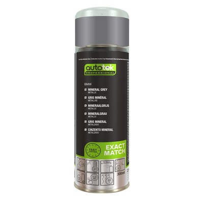 Autotek schnelltrocknender hochdeckender Aerosol-Sprühlack BMW Mineralgrau 300 ml