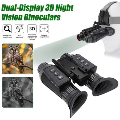 3D 1080P Binokular Nachtsichtgerät 850nm Videoaufnahme in 4K Ultra HD Qualität