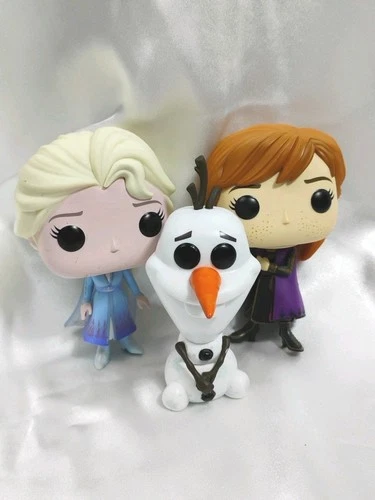 Funko Frozen II Elsa Olaf Anna Pop Vinyl 3 Pack BARNES AND NOBLE Exclusive