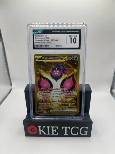 Pokémon Pecharunt EX 95/64 Gold Shrouded Fable Hyper Rare CGC 10