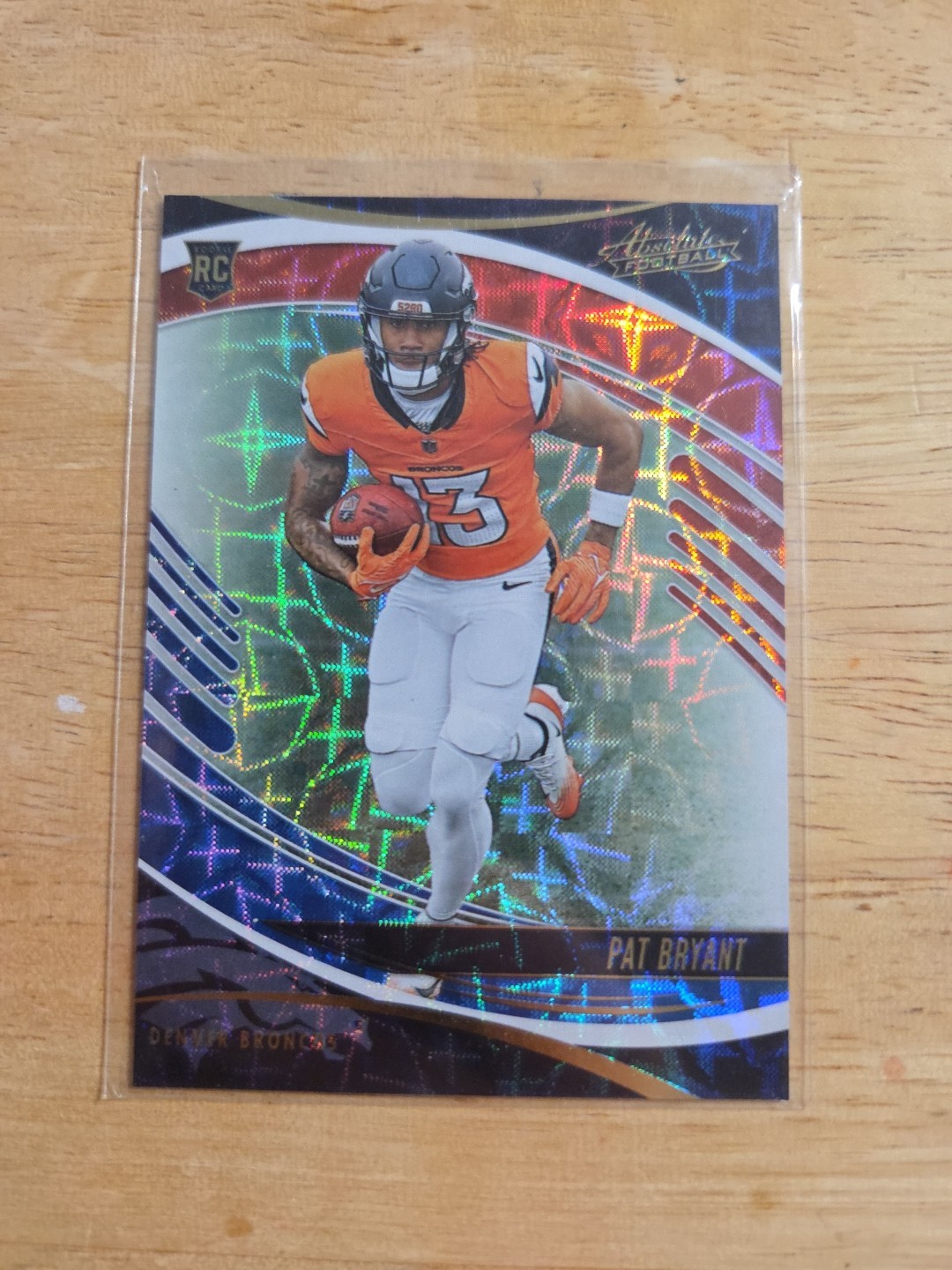 2025 Panini Absolute Pat Bryant RC Red, White And Blue Kaleidoscope #168