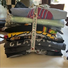 Licensed Shirt Mystery Bundle Lot of 10 Misc Size and Design Styles Men’s