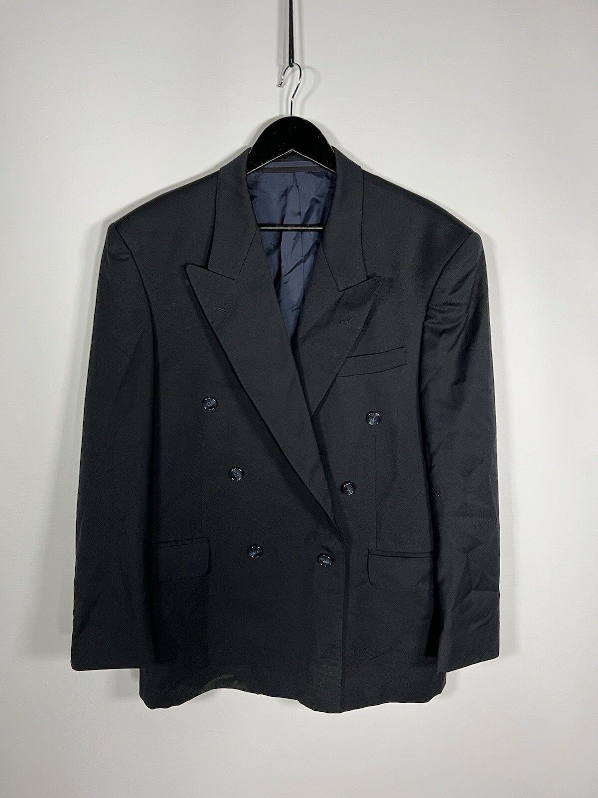 Giacca YSL YVES SAINT LAURENT BLAZER LANA 44S Navy Ottime condizioni Uomo