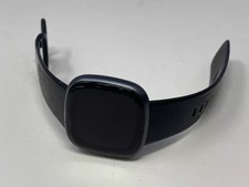 Fitbit Versa 4 Black Graphite GPS Smartwatch  Screen Scratches