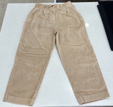 H M Women's Brown Corduroy Trousers Size 10