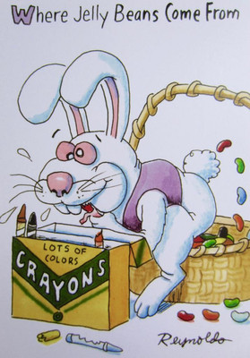 ''You Thought it Was Just the Black Beans that Tasted Funny'' RPG Easter Card