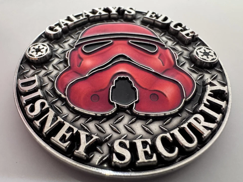 Star Wars Galaxy’s Edge - Disney Security Storm Trooper - Challenge Coin - Image 3 of 4