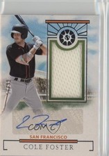 2024 Panini Boys of Summer Prospect Material Signatures /99 Cole Foster Auto 9cf