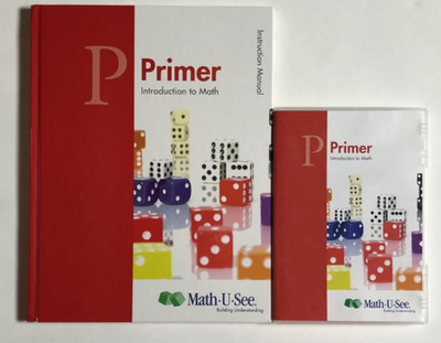 Math U See PRIMER Instruction Teacher Manual CD Introduction to Math