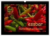 Calendar 2027 · US Version · Edible - Colorful Fruits And Vegetables (Wall Calen