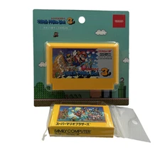 Nintendo Super Mario Family Computer Memo Pad W/Replacement Paper Made in Japan