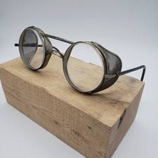 Antique Safety Goggles Wire Rim Mesh Steampunk Eyewear Eyeglasses SESC 4