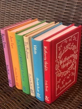 The Bronte Collection 6 Hardback Books Collection Sirius BEAUTIFUL CONDITION 